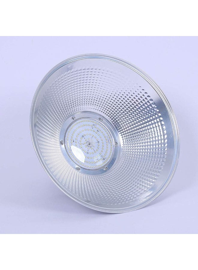 المفتاحة مصباح LED سفلي فضي، مصباح LED UFO عالي الإضاءة، قابل للتعتيم، فائق النحافة، مصباح جراج، عدسة، غطاء زاوية الشعاع، مصباح صناعي، وحدة إضاءة للمناطق التجارية، ورشة عمل، مصنع، قاعة، مستودع، منطقة متجر - Image 2